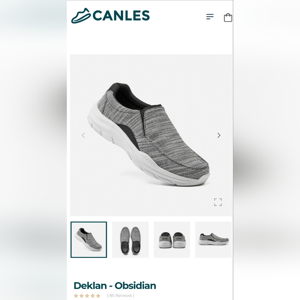 NWT CANLES SHOES Mens size 7/40 New Wtags